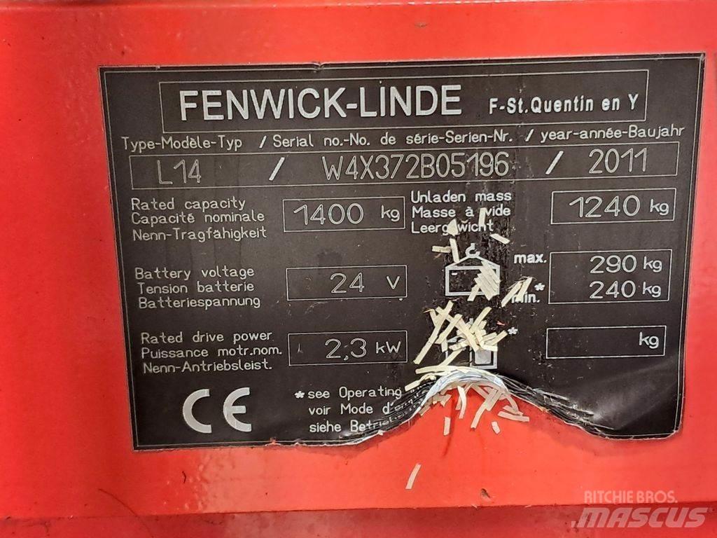 Linde L14 手推堆垛车