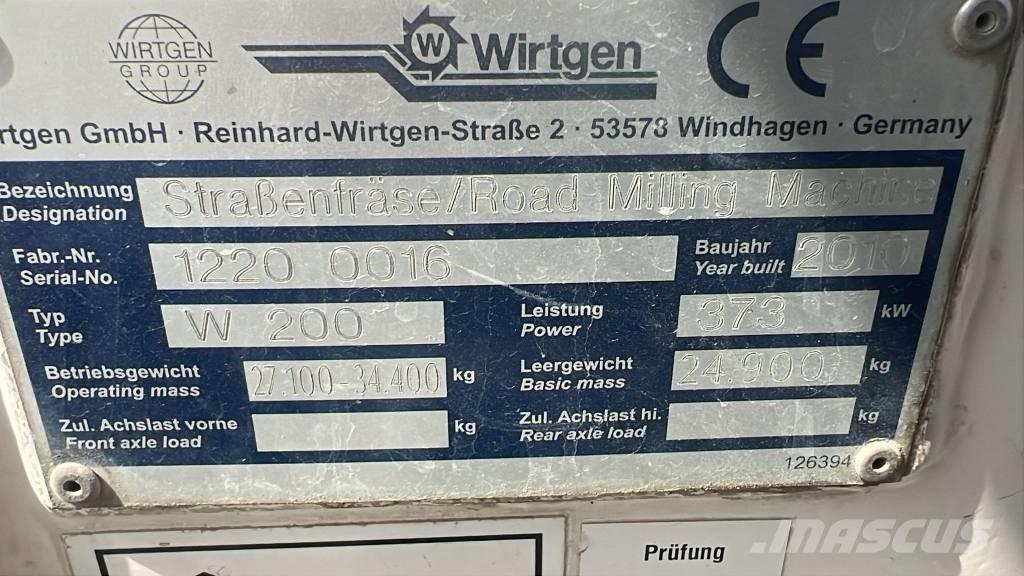 Wirtgen W 200 沥青碎石同步封层车