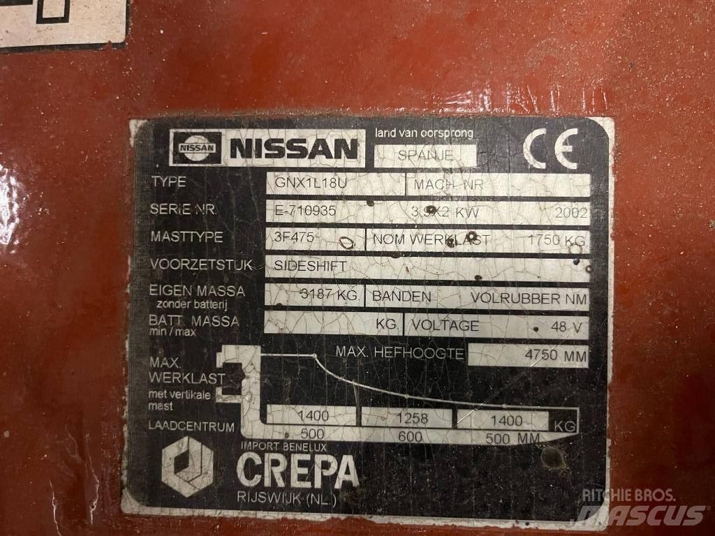 Nissan HP18 电动叉车