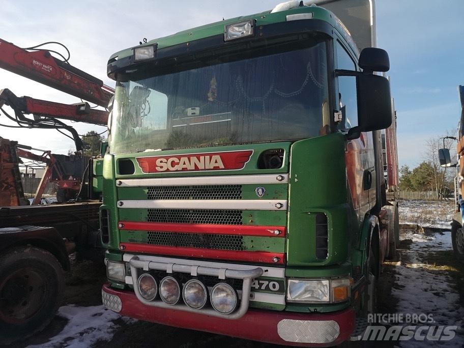Scania 124 起重车