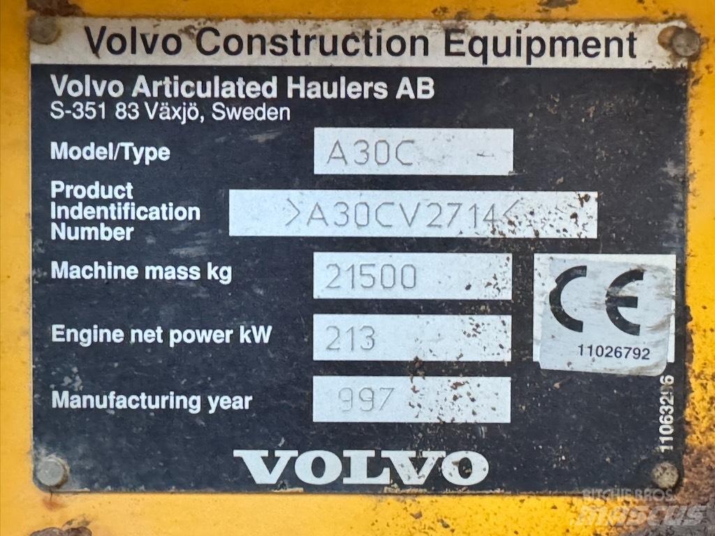 Volvo A 30 C 铰接式自卸车