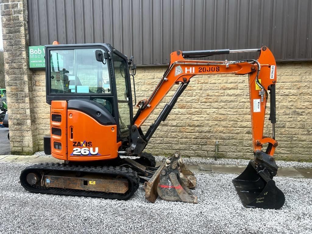 Hitachi ZX26U-6 小型挖掘机