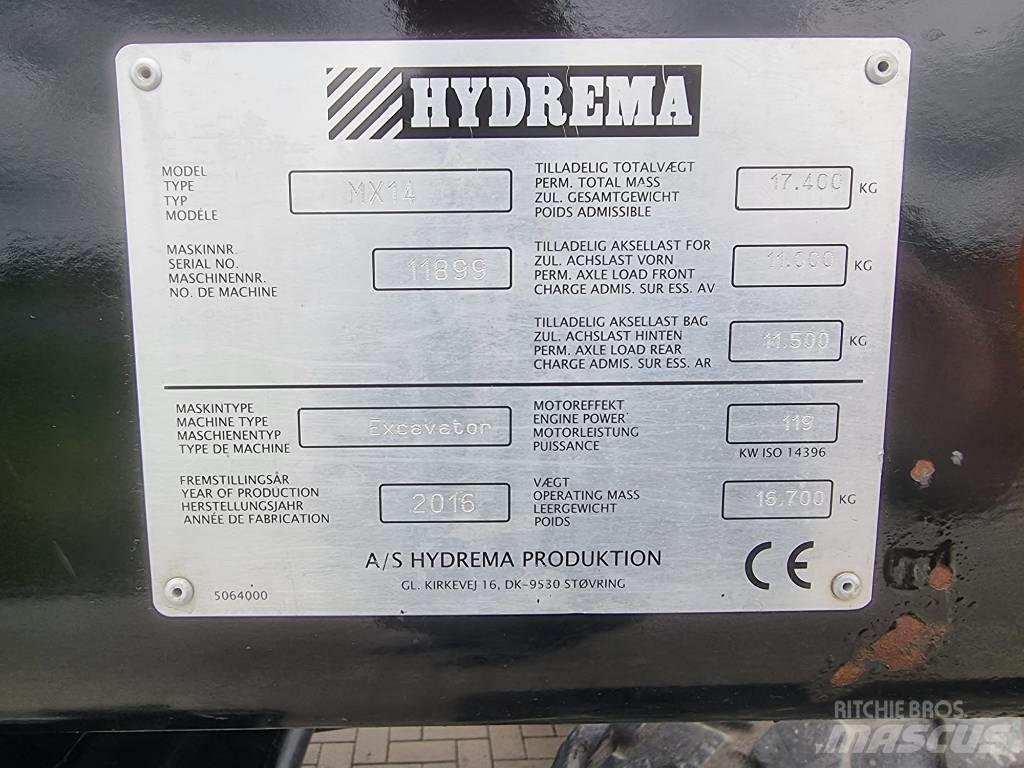 Hydrema MX 14 轮式挖掘机