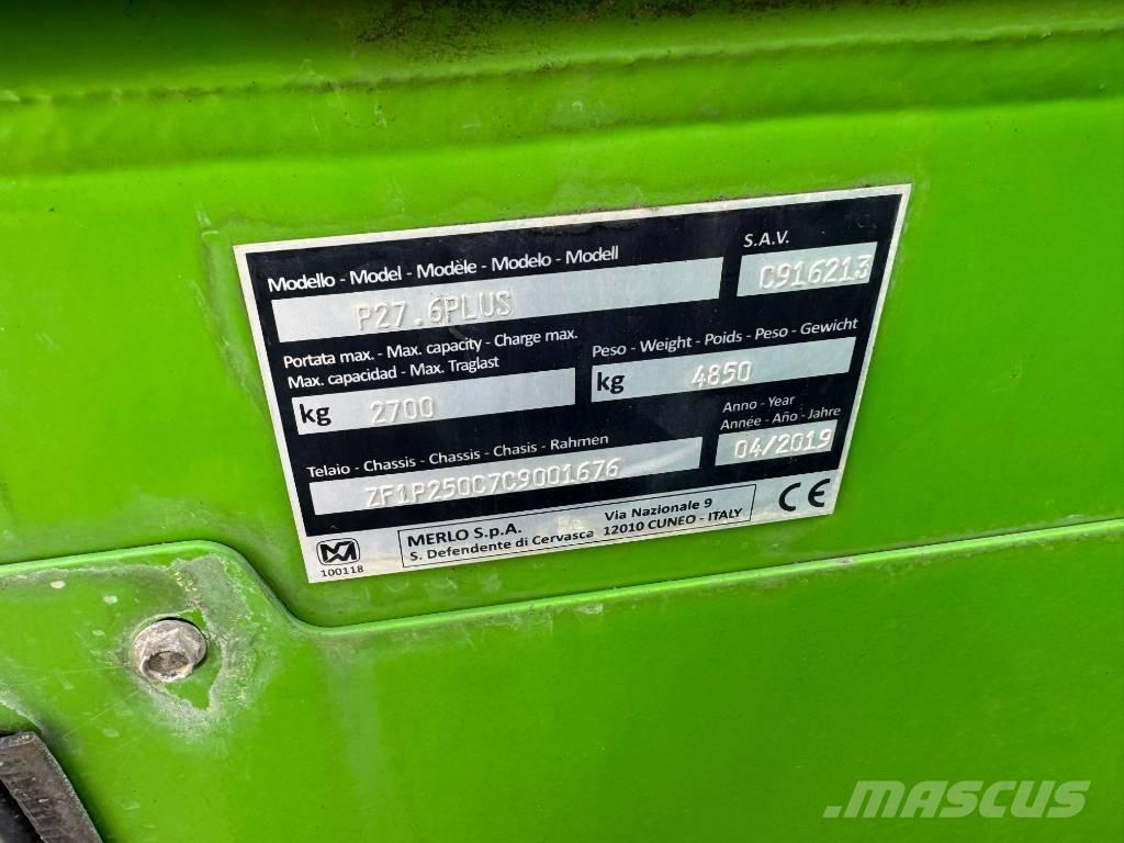 Merlo P27.6 Plus 伸缩臂叉装车|叉装车