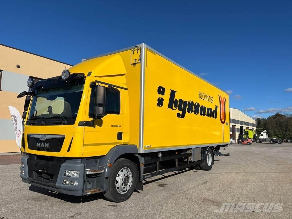 MAN TGM 18.290 厢式货车