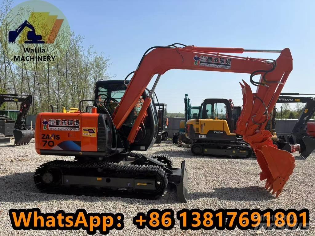 Hitachi ZX 70 小型挖掘机