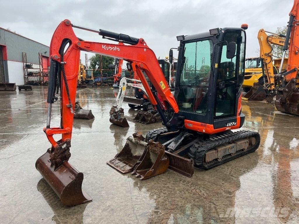 Kubota U 27-4 小型挖掘机