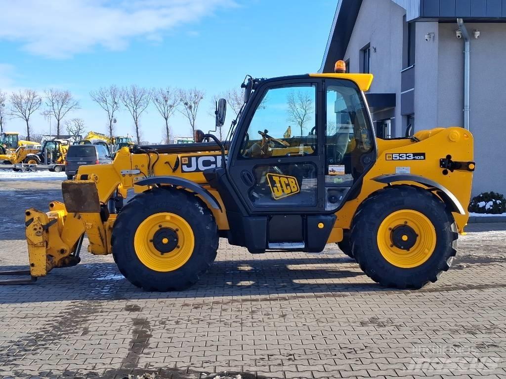 JCB 533-105 伸缩臂叉装车|叉装车
