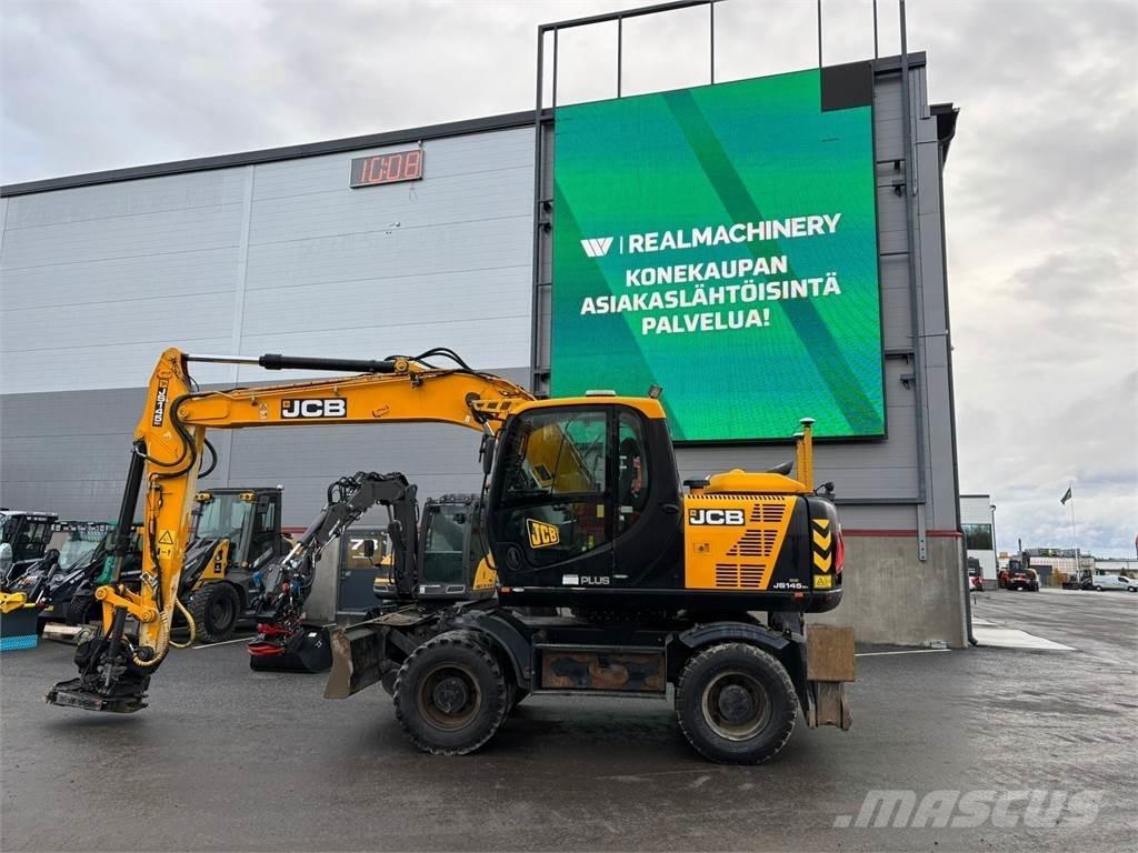 JCB JS145W T4i 轮式挖掘机