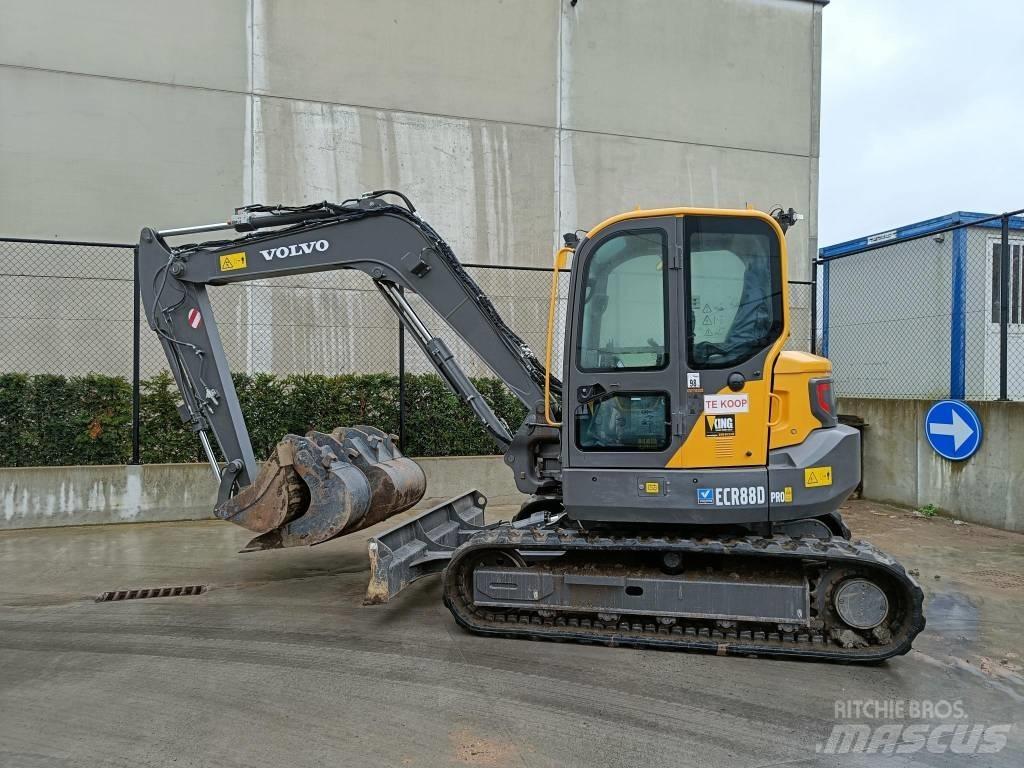Volvo ECR 88 D 轮式挖掘机
