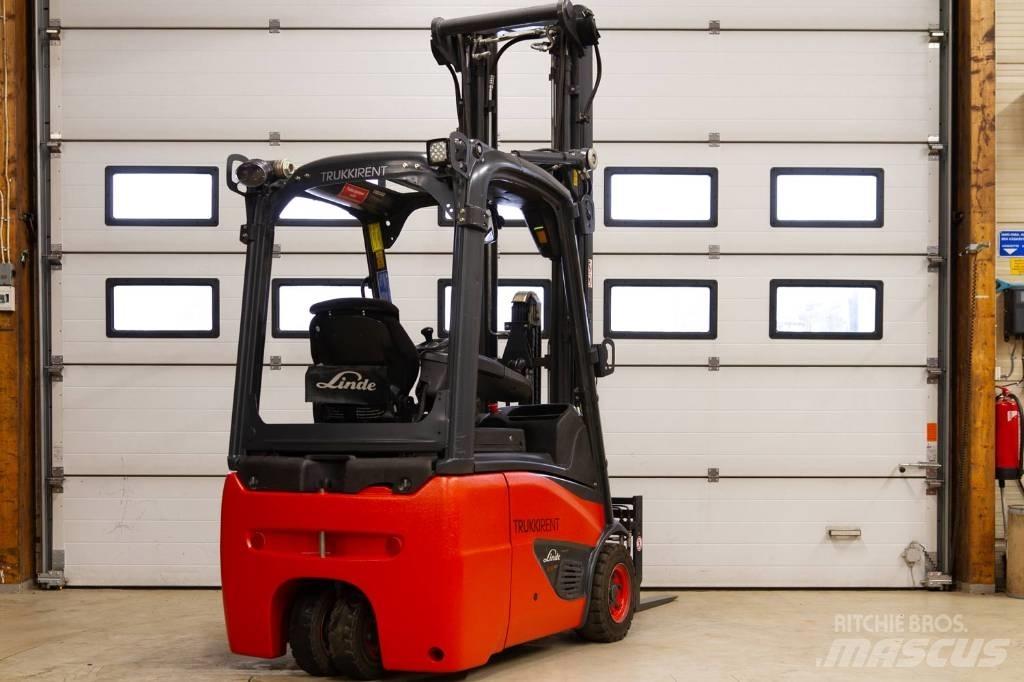 Linde E 16 C-02 电动叉车