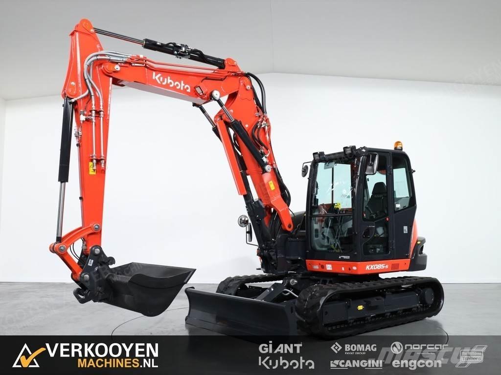 Kubota KX085-5 2PC 中型挖掘机