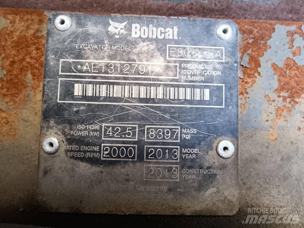 Bobcat E 80 EA 中型挖掘机