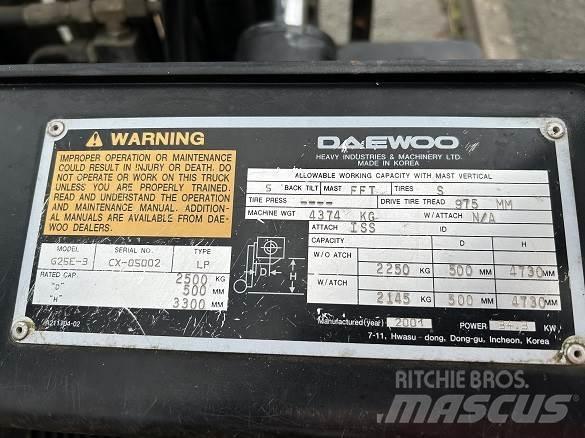 Daewoo G25E-3 建筑机械-其他