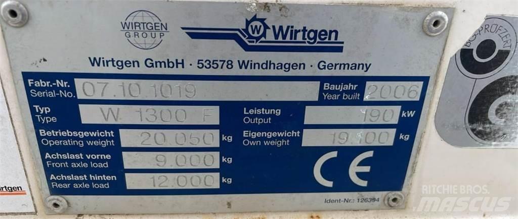 Wirtgen W 1300 F 沥青路面铣刨机|铣刨机