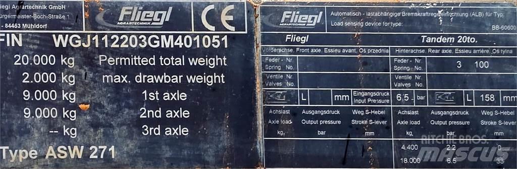 Fliegl Gigant ASW 271 自卸拖车