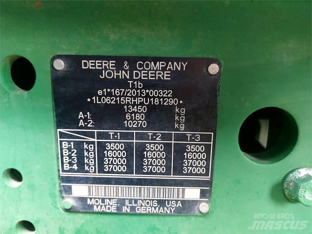 John Deere 6R 215 拖拉机/农用车