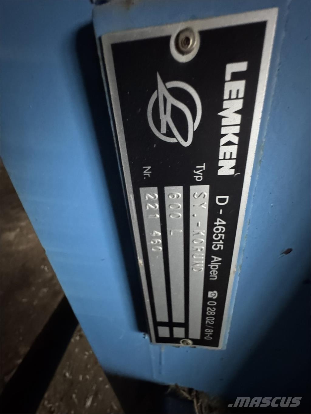 Lemken System-Korund 其他收获机械