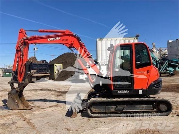 Kubota KX080-3 履带挖掘机