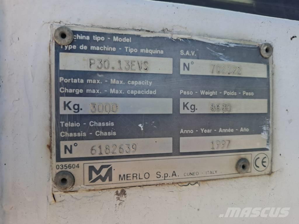 Merlo P 30.13 EVS 轴