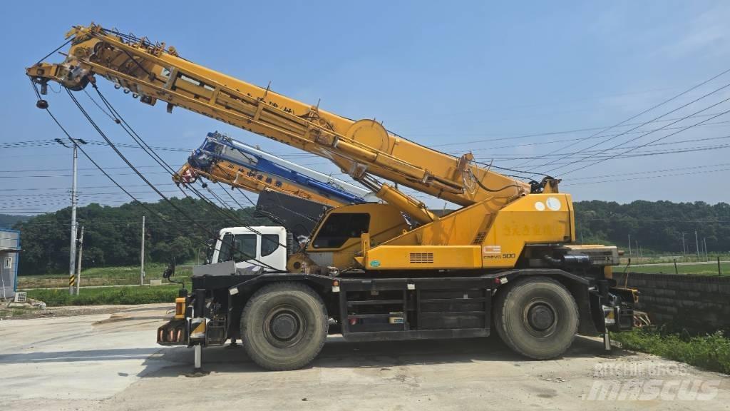 Tadano tr500m-3 越野轮胎起重机︳越野吊︳越野起重机︳移动式起重机