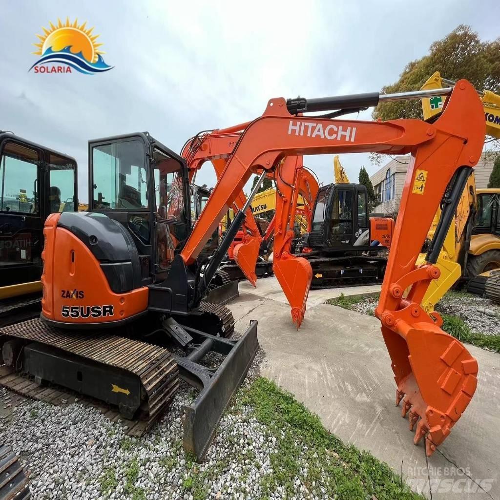 Hitachi zx55USR 小型挖掘机