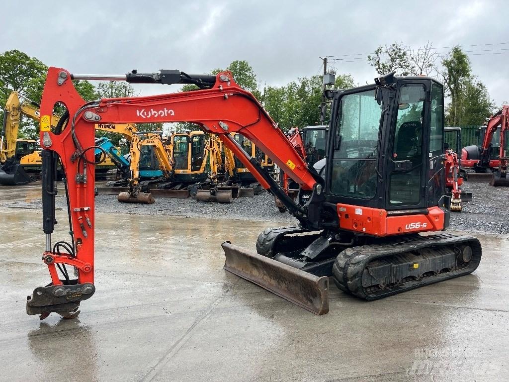 Kubota U 56-5 小型挖掘机
