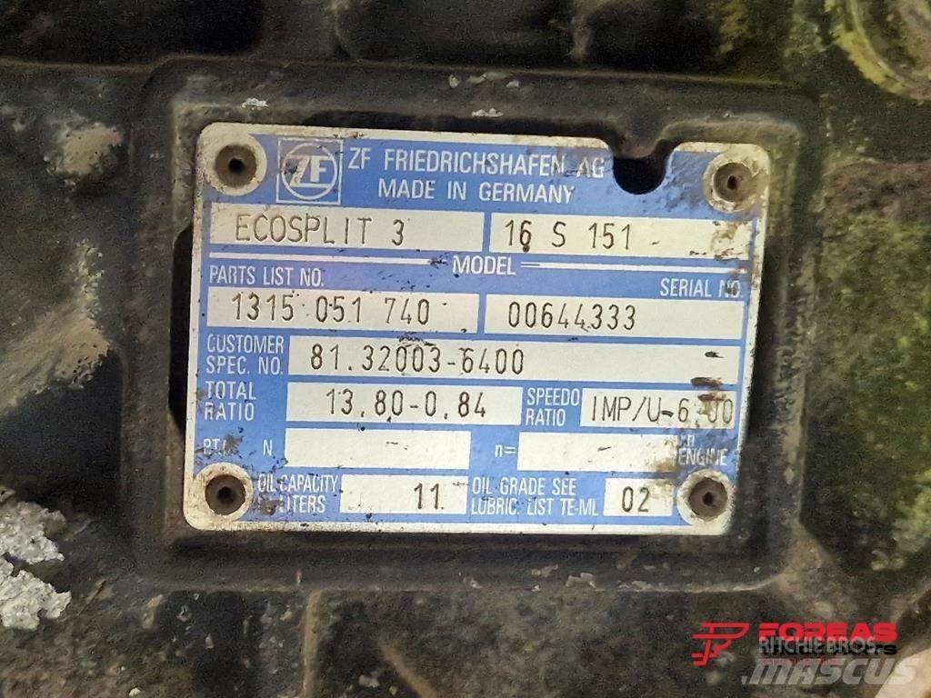 ZF ECOSPLIT 16S - 151 变速器