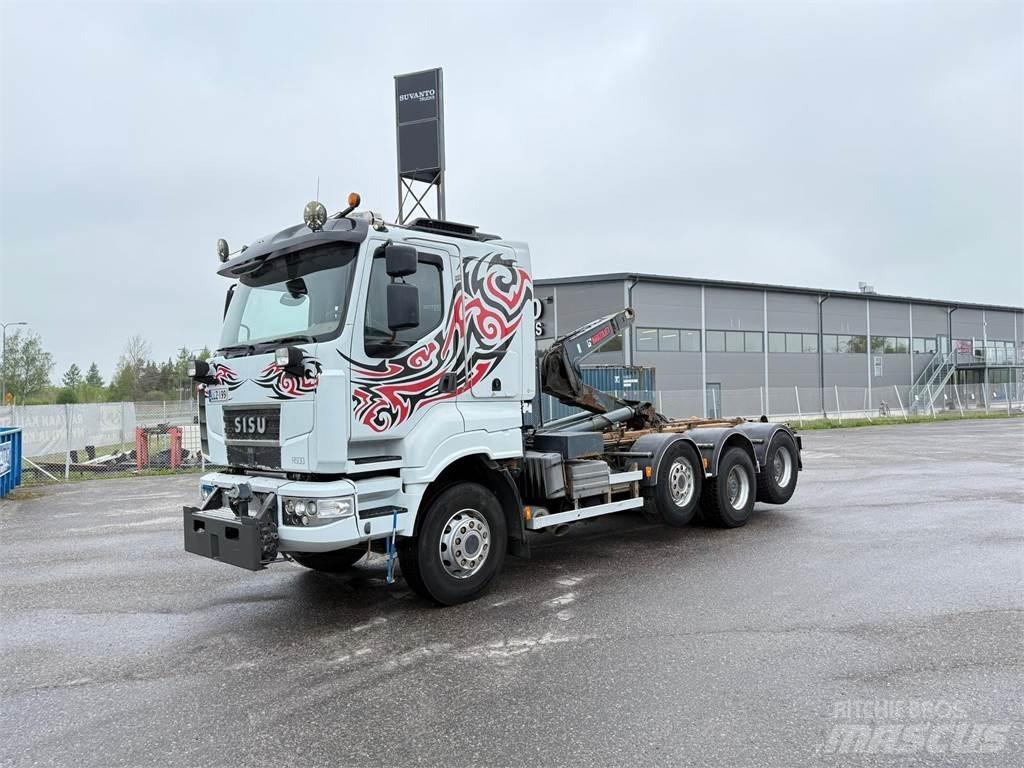 Sisu R500 E13M 8x4 工程吊钩车