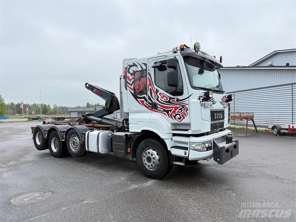Sisu R500 E13M 8x4 工程吊钩车