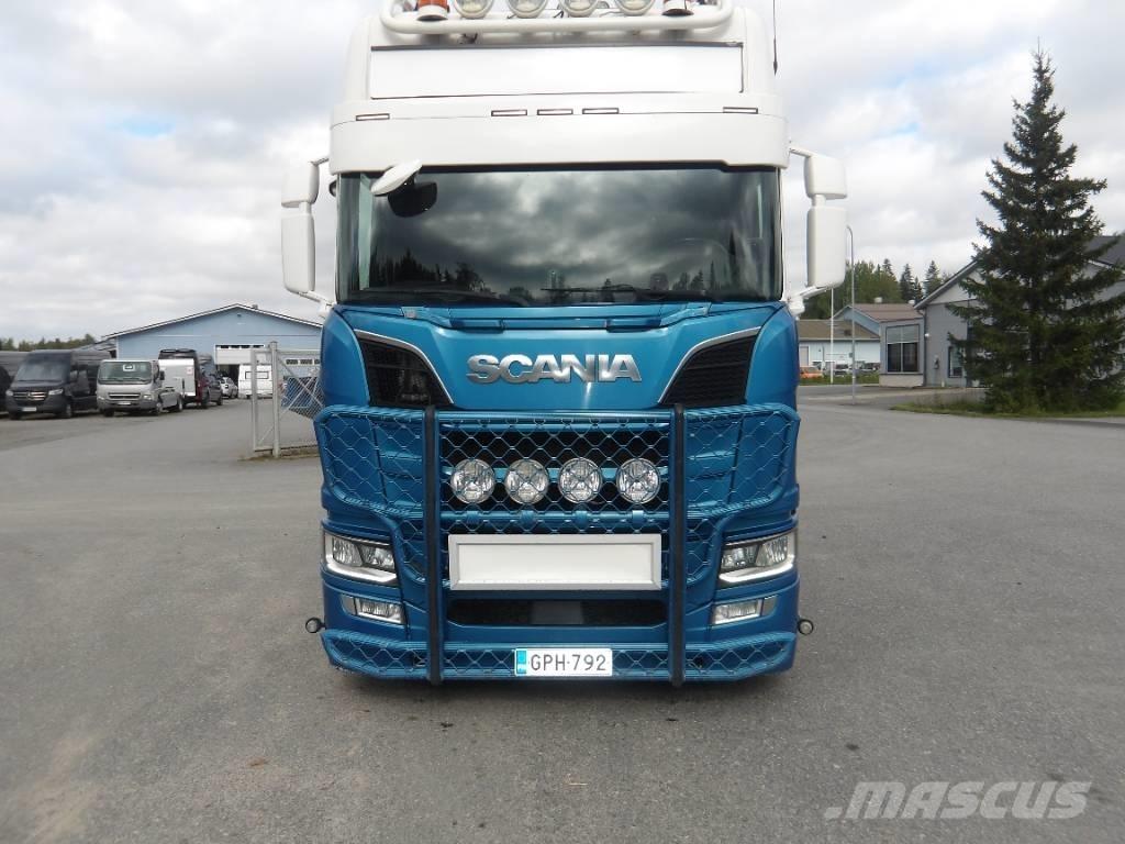 Scania R580 6x2 工程吊钩车