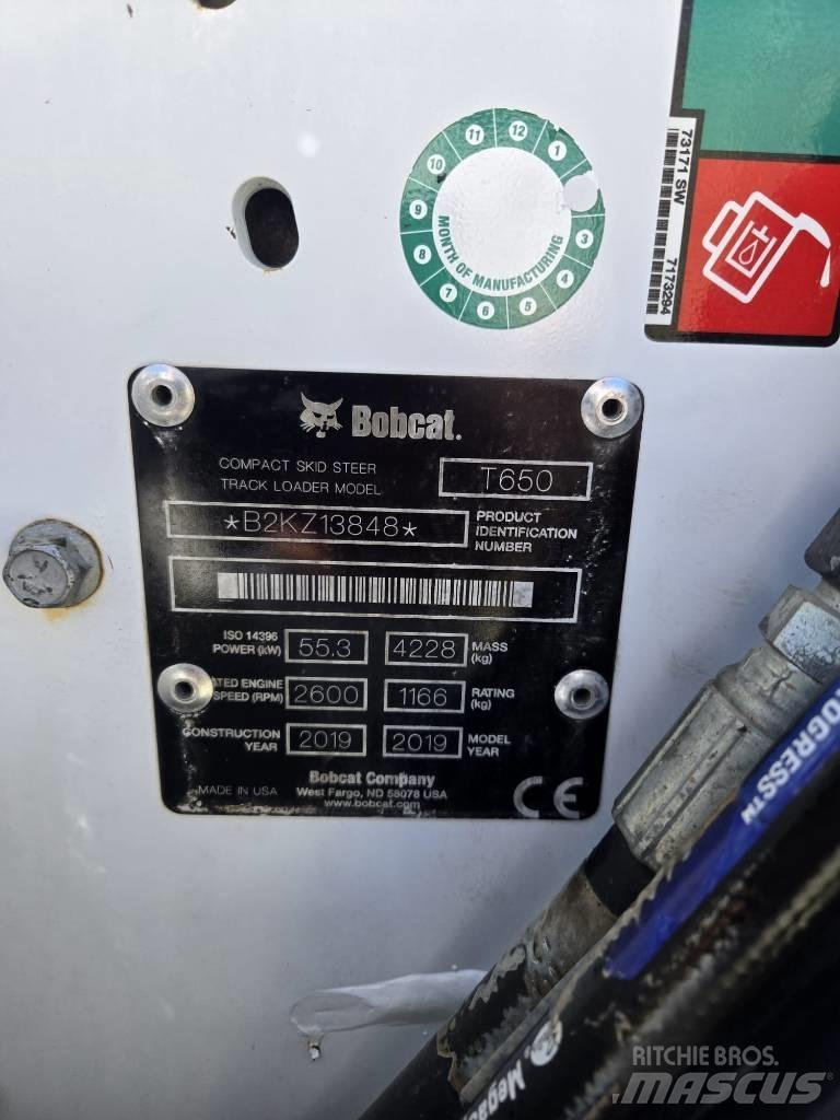 Bobcat T 650 滑移装载机