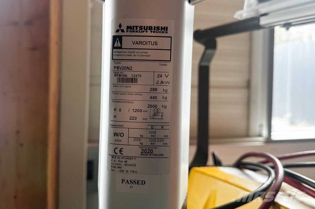 Mitsubishi PBV 20 N2 电动搬运车