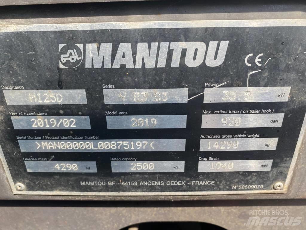 Manitou Mi25D 柴油叉车