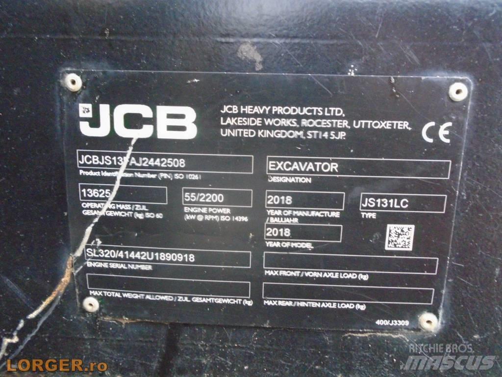 JCB JS 131 LC 履带挖掘机