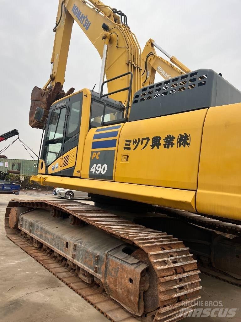 Komatsu PC 490 履带挖掘机