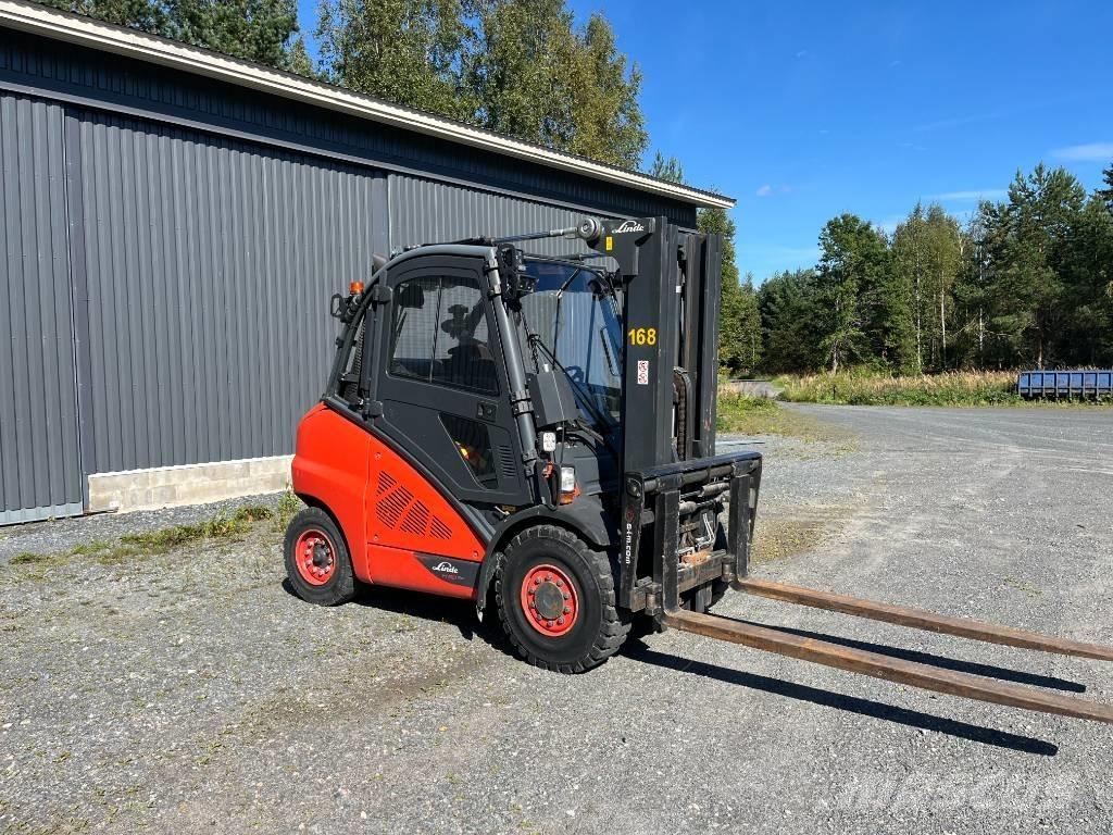 Linde H50T-02 天然气叉车