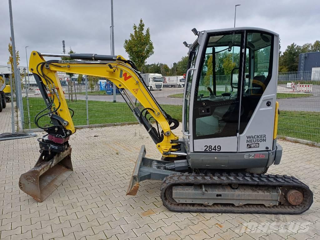 Wacker Neuson EZ26 履带挖掘机