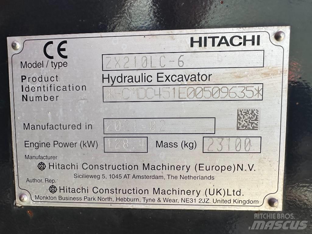 Hitachi ZX 210 LC-6 履带挖掘机