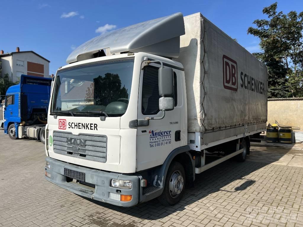 MAN TGL 8.180 篷布货车