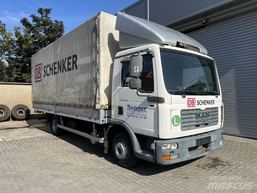 MAN TGL 8.180 篷布货车