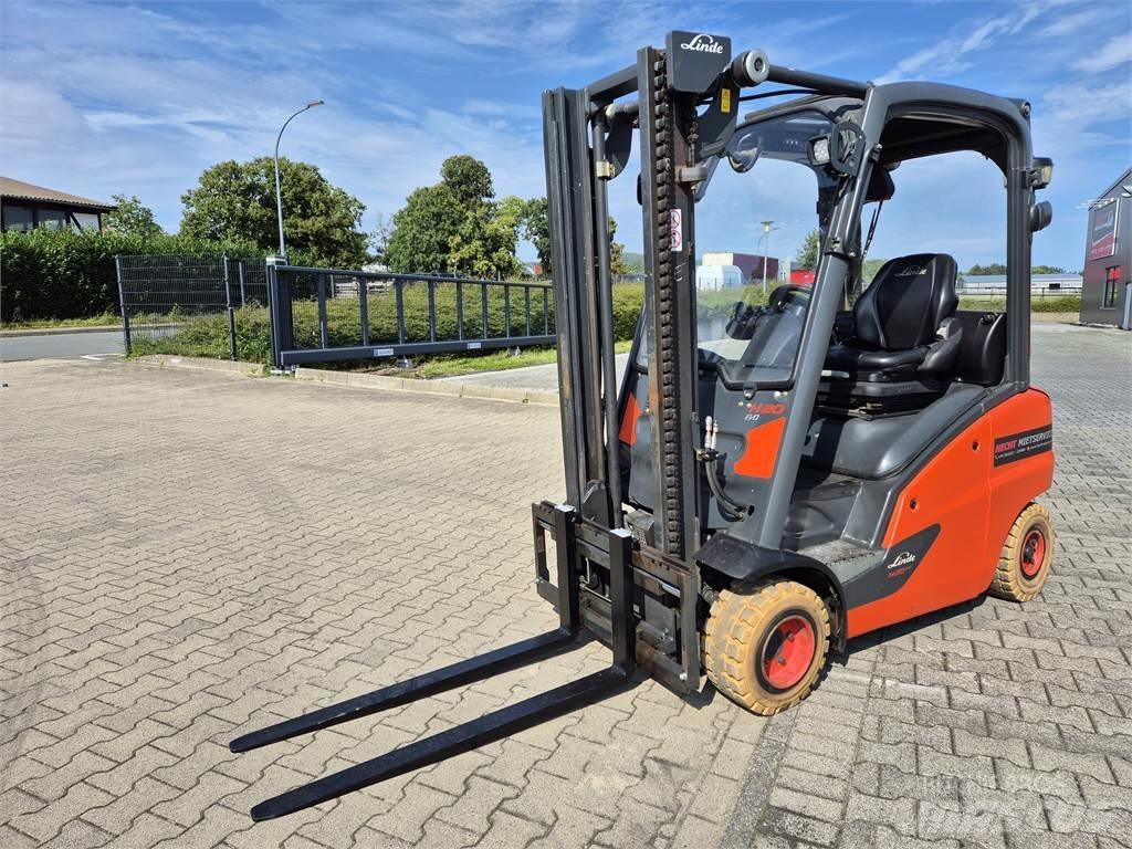 Linde H20T-01 天然气叉车