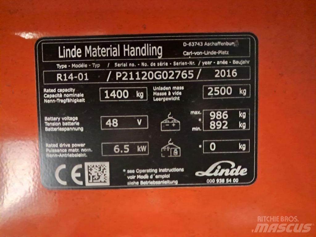 Linde R14-01 前移式叉车
