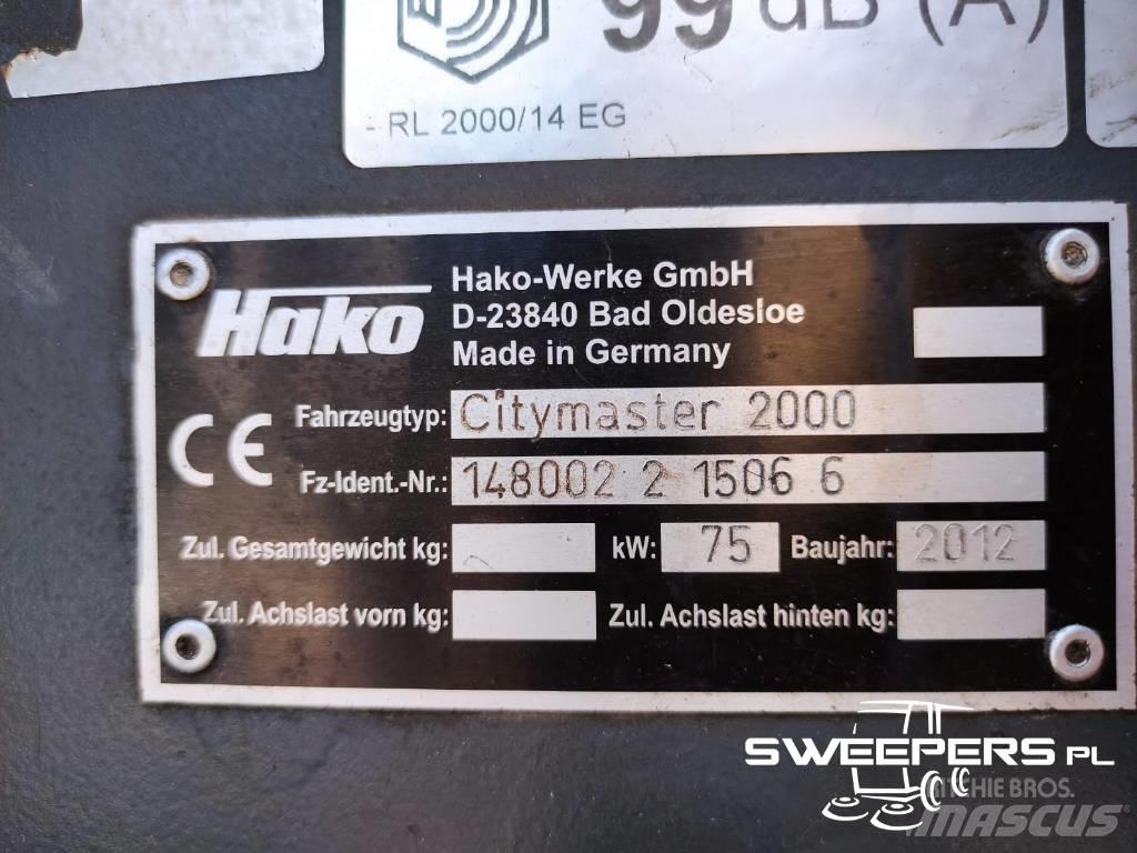 Hako Citymaster 2000 扫地机
