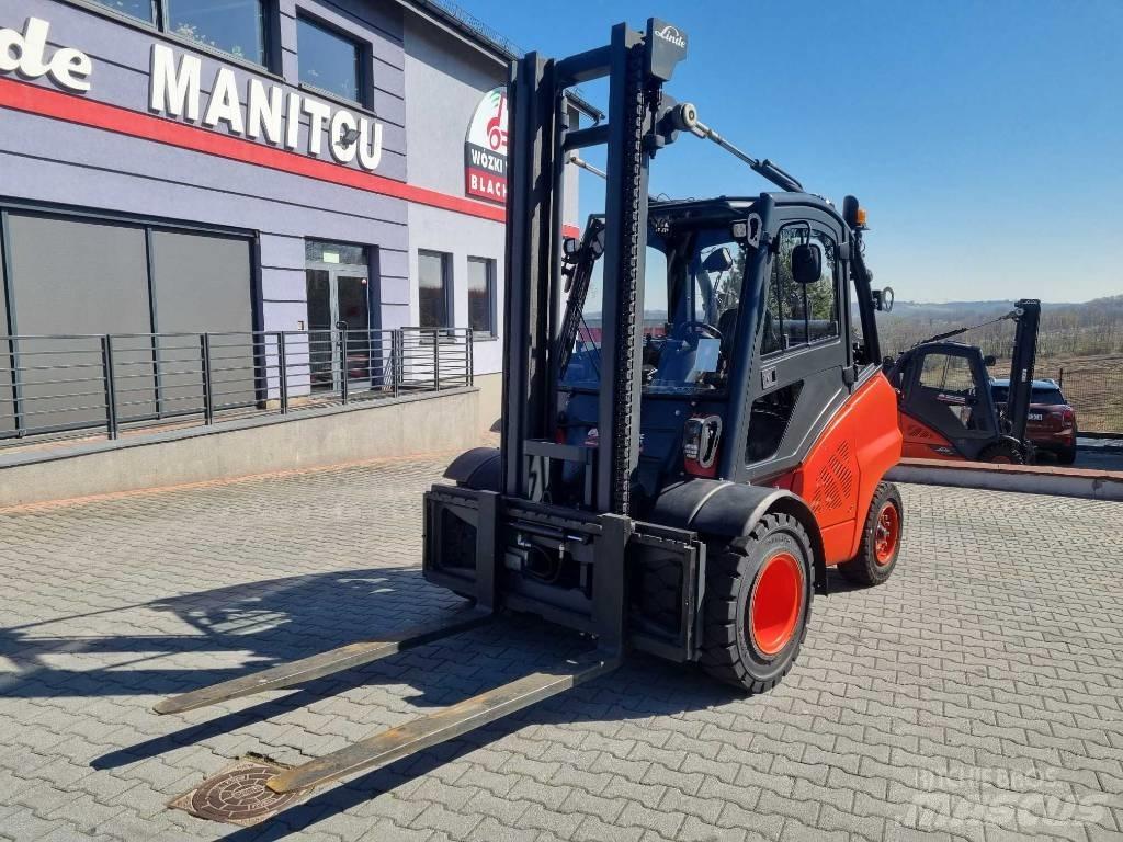 Linde H45t-02 天然气叉车