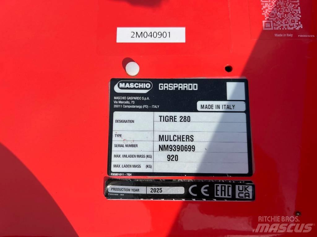 Maschio Tigre 牧场割草机和切顶器