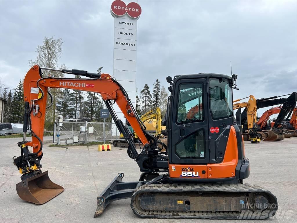Hitachi ZX55U-6 小型挖掘机