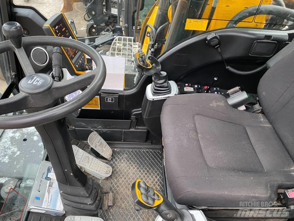 JCB JS145W TAB T4F 轮式挖掘机