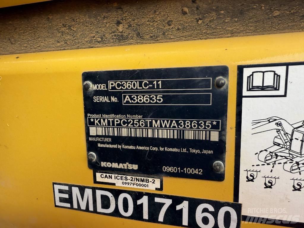 Komatsu PC360LC-11 履带挖掘机