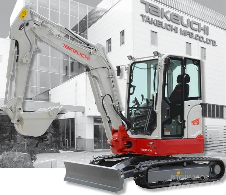 Takeuchi TB335R 小型挖掘机